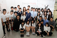26 students of Higher Diploma Programme in Commercial Design showcase their creative works at the "Design Point" Graduation Exhibition